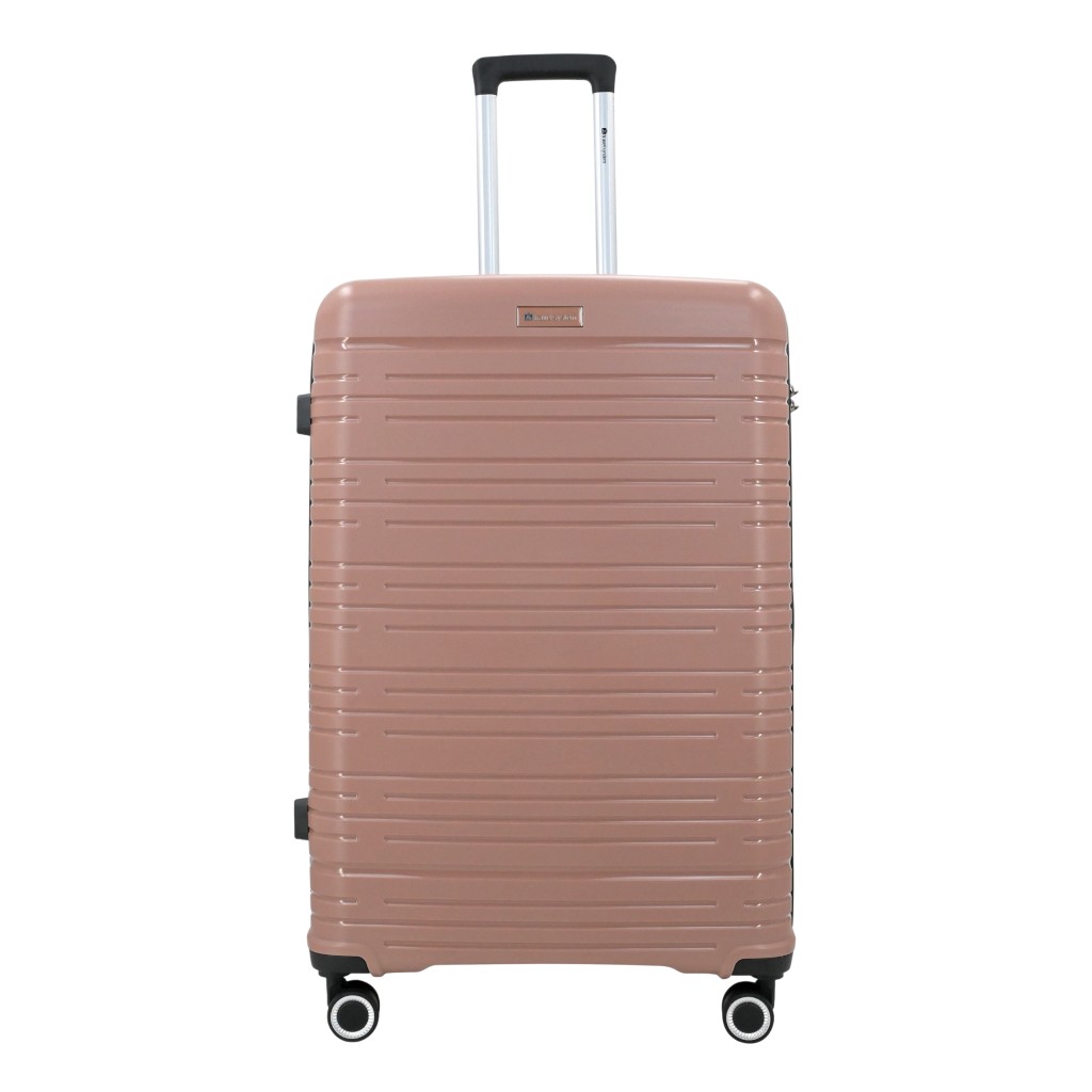 Maleta De Viaje Doble Ruedas Rose Gold 28"