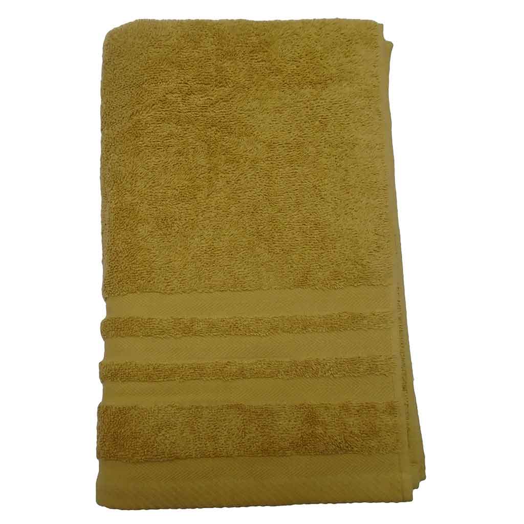 Toalla de baño color mostaza 70X140CM