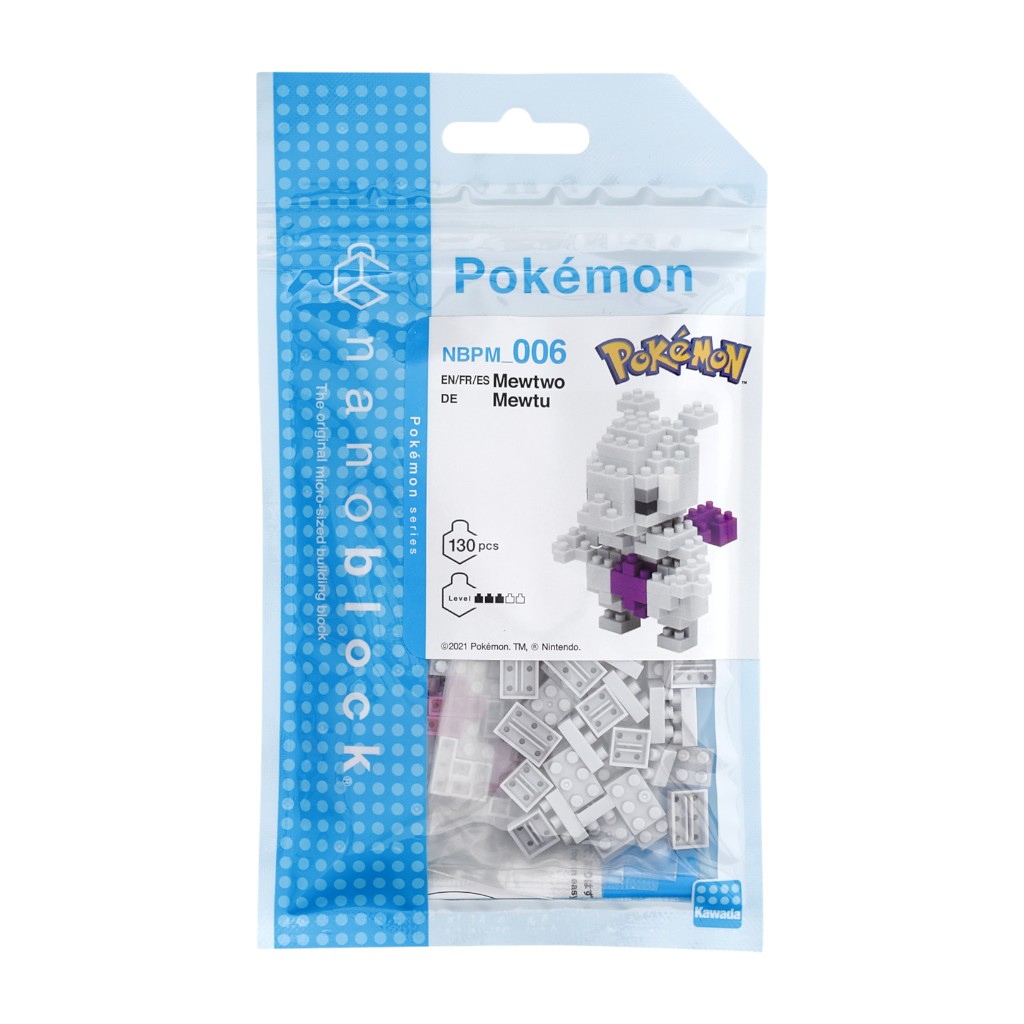 Nanoblock Mewtwo Pokémon Box 12