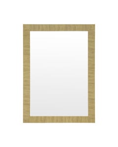 Espejo De Marco Marrón Para Pared 102X2X72Cm