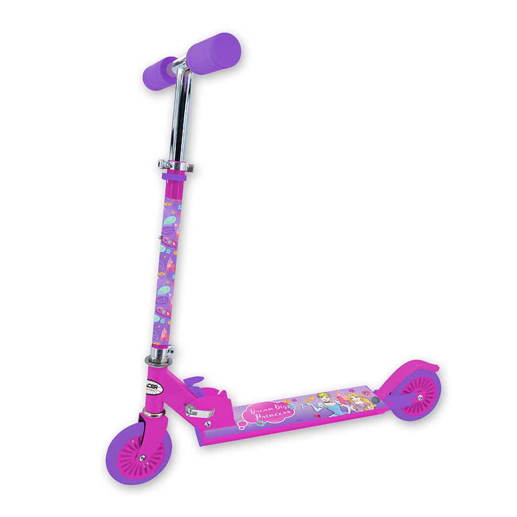 Scooter de aluminio con dos ruedas Disney Princess