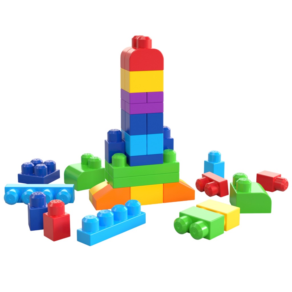 Mega Bloques En Bolsa Clásica 60pzs