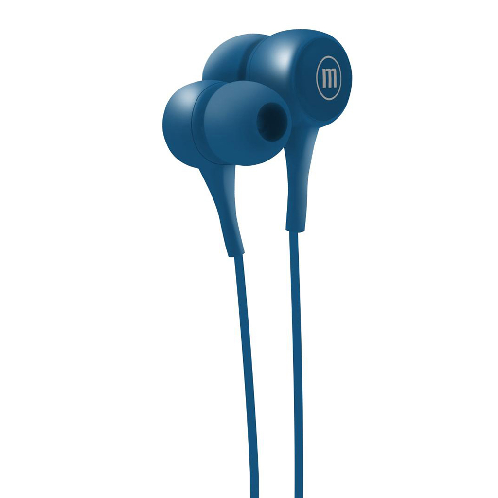 Audifonos Con Micrófono Azul Pop Maxell