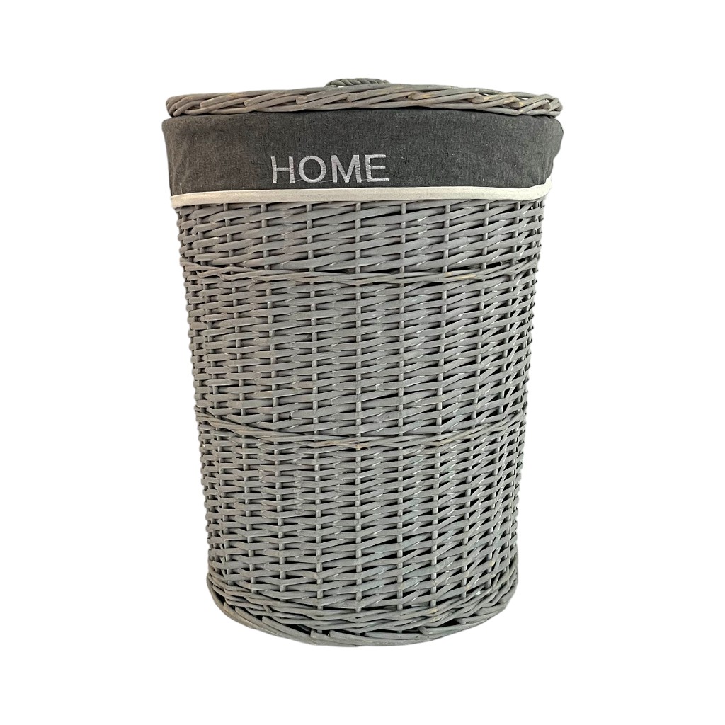 Cesta Gris Para Ropa 44x57cm