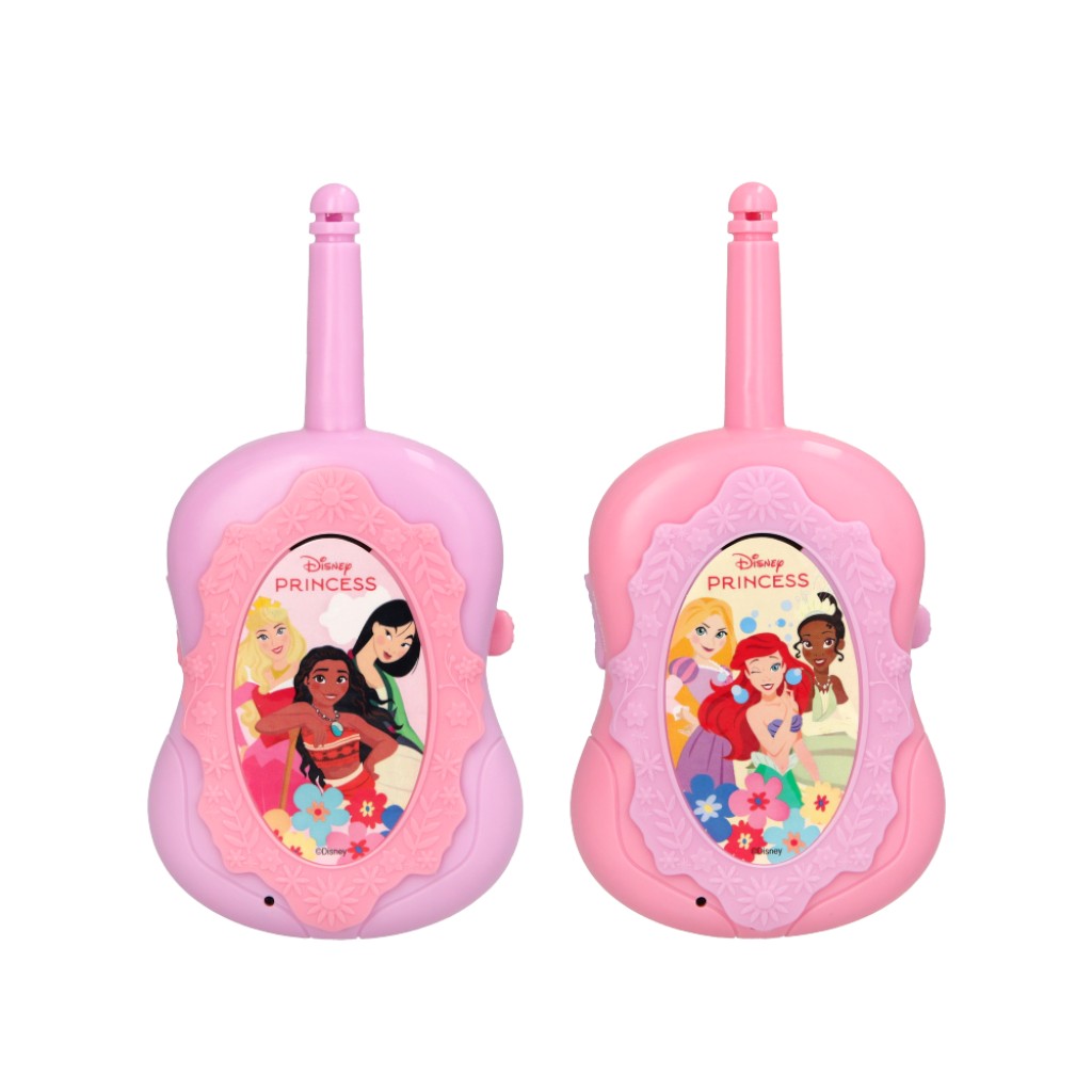 Set 2 Walkie Talkie De Princesas 2,4 Ghz