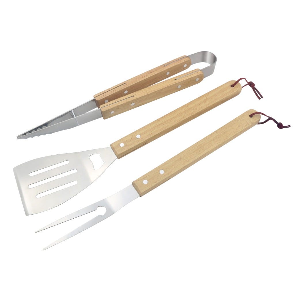 Set De Accesorios Para Barbacoa 3 Pzas