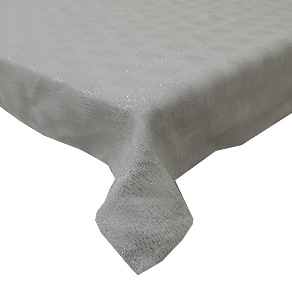 Mantel Helin Plateado 160X280Cm