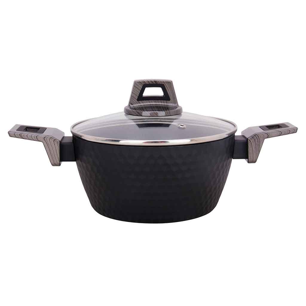 Olla Con Tapa Negro 24Cm Amercook