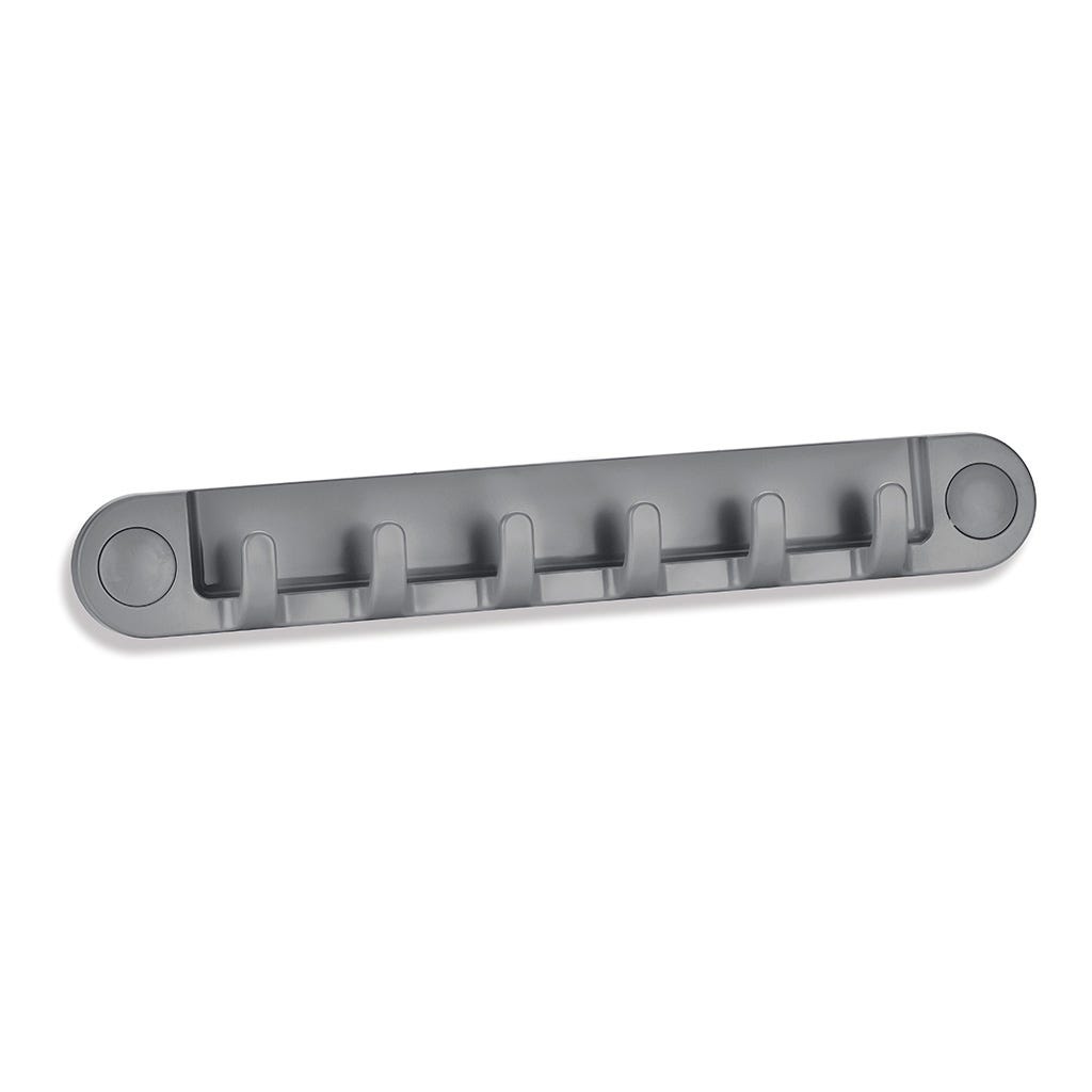 Perchero de pared con 6 ganchos