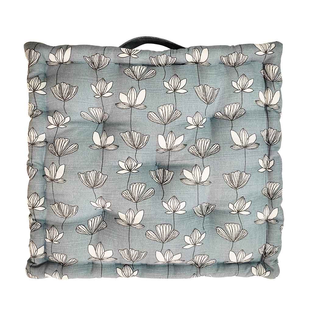 Cojín Decorativo Estampado Gris 40X40X6Cm