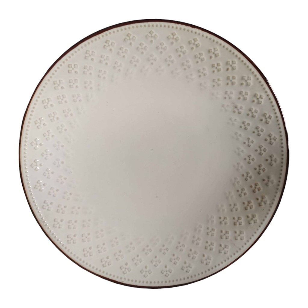 Plato De Cena 27x27x4cm