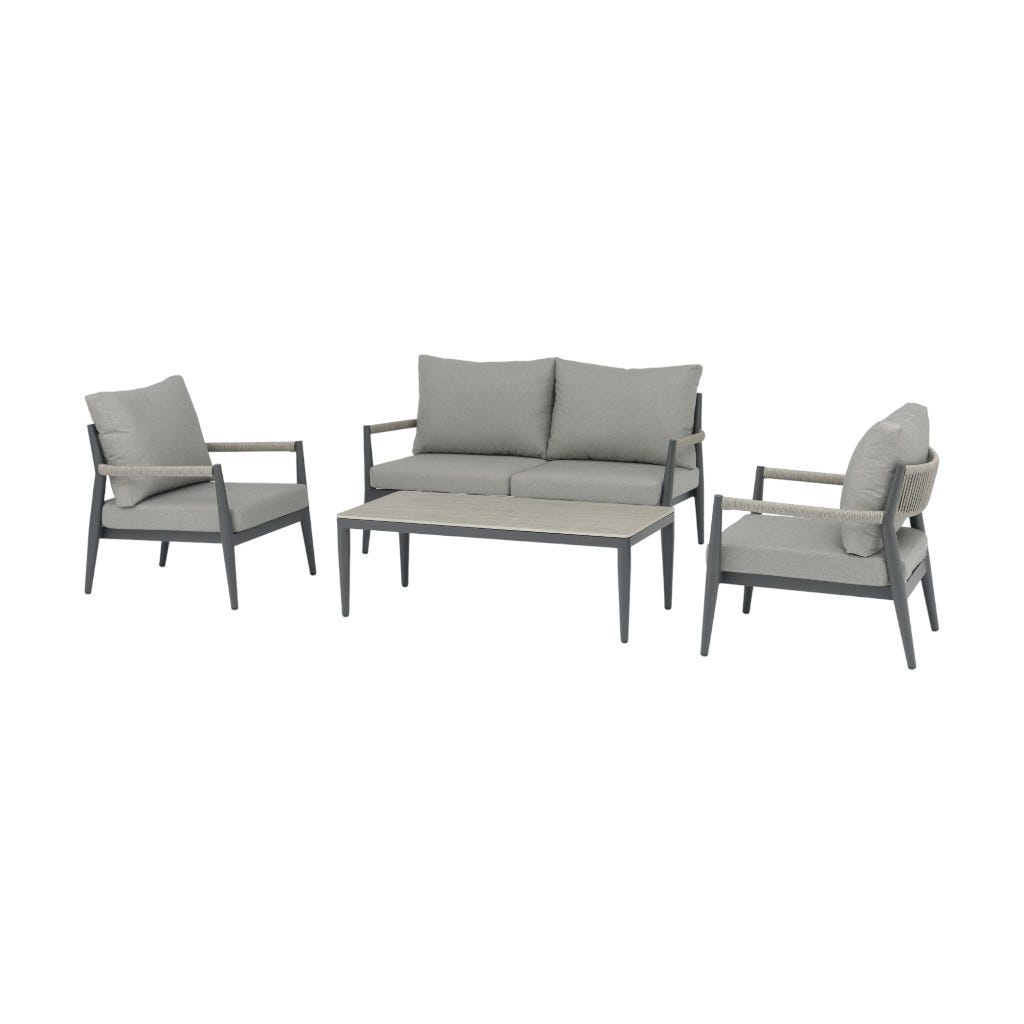Juego De Patio Set De 4 Piezas Petulu