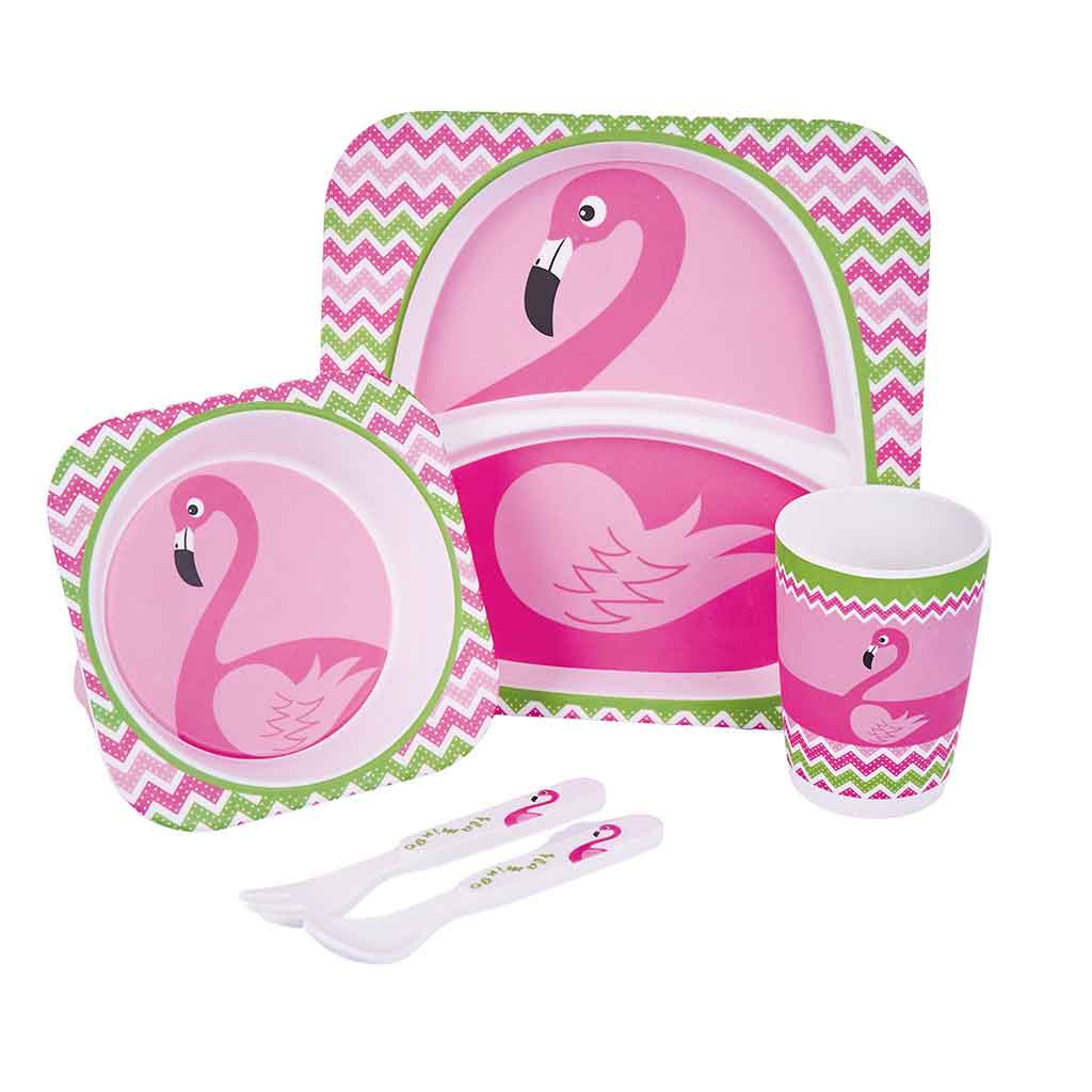 Set 5 Pcs De Vajillas De Flamenco