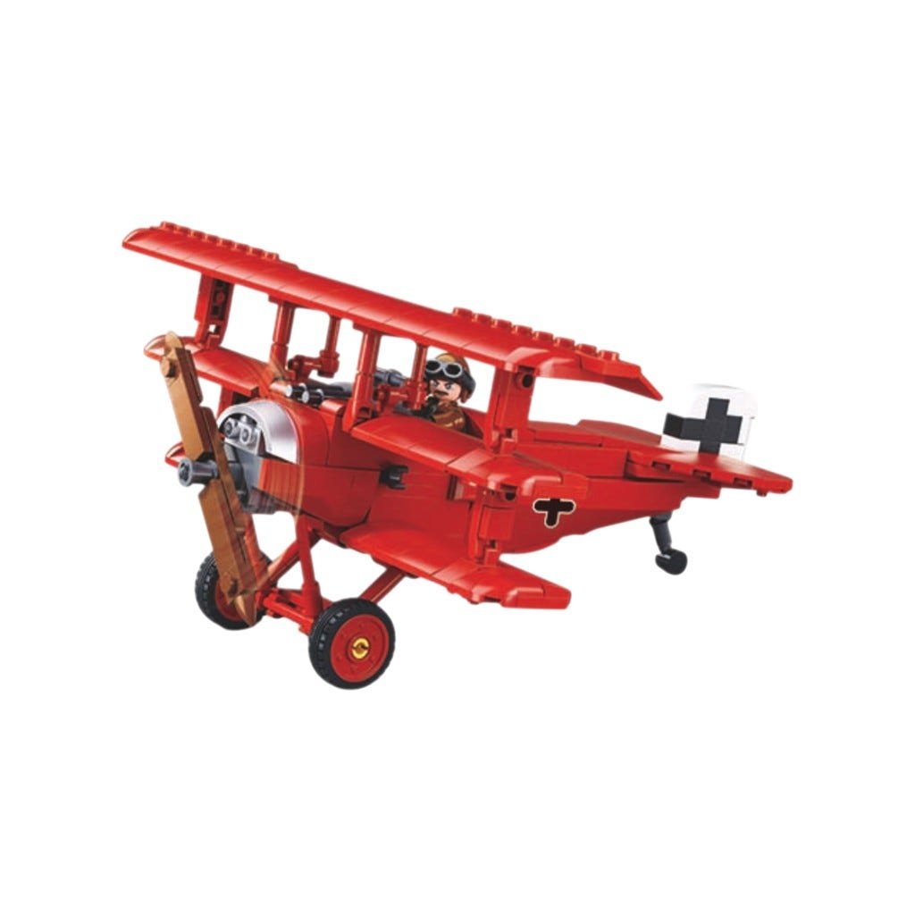 Set De Construcción M38-B1292 Wwi Fokker Dr-1S 281Pzs