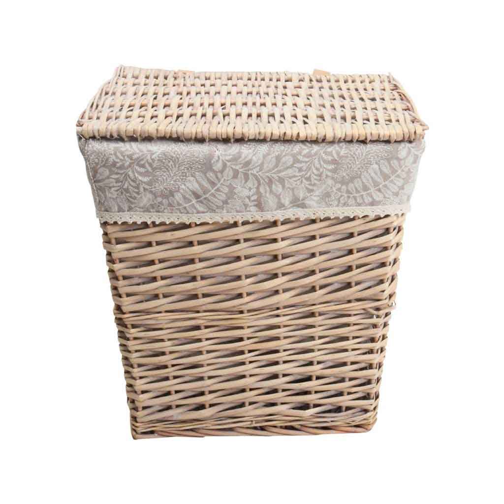 Cesta de Ropa Color Beige  39X28X45CM/15X11X18IN