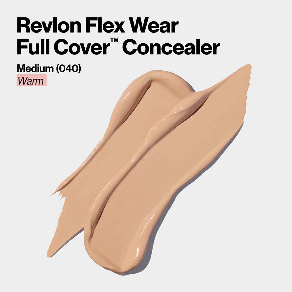 Colorstay Flex Wear, Full Cover Non-Creasing Concealer, Infused With Hyaluronic Acid & Vitamin E