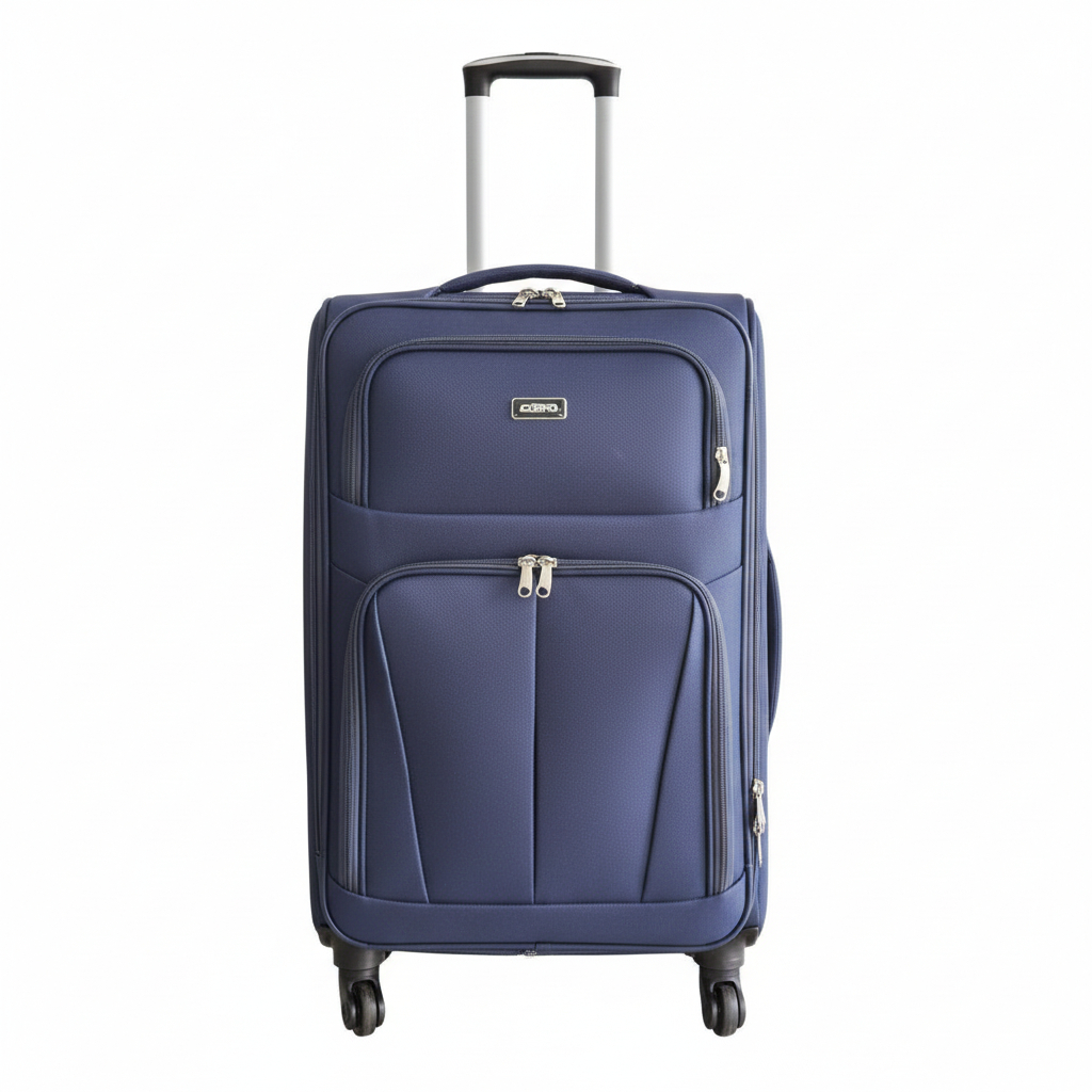 Maleta 28" Azul Con Ruedas