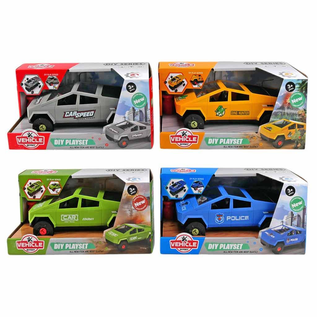 Set De Construcción De Vehículo DIY Series Surtidos