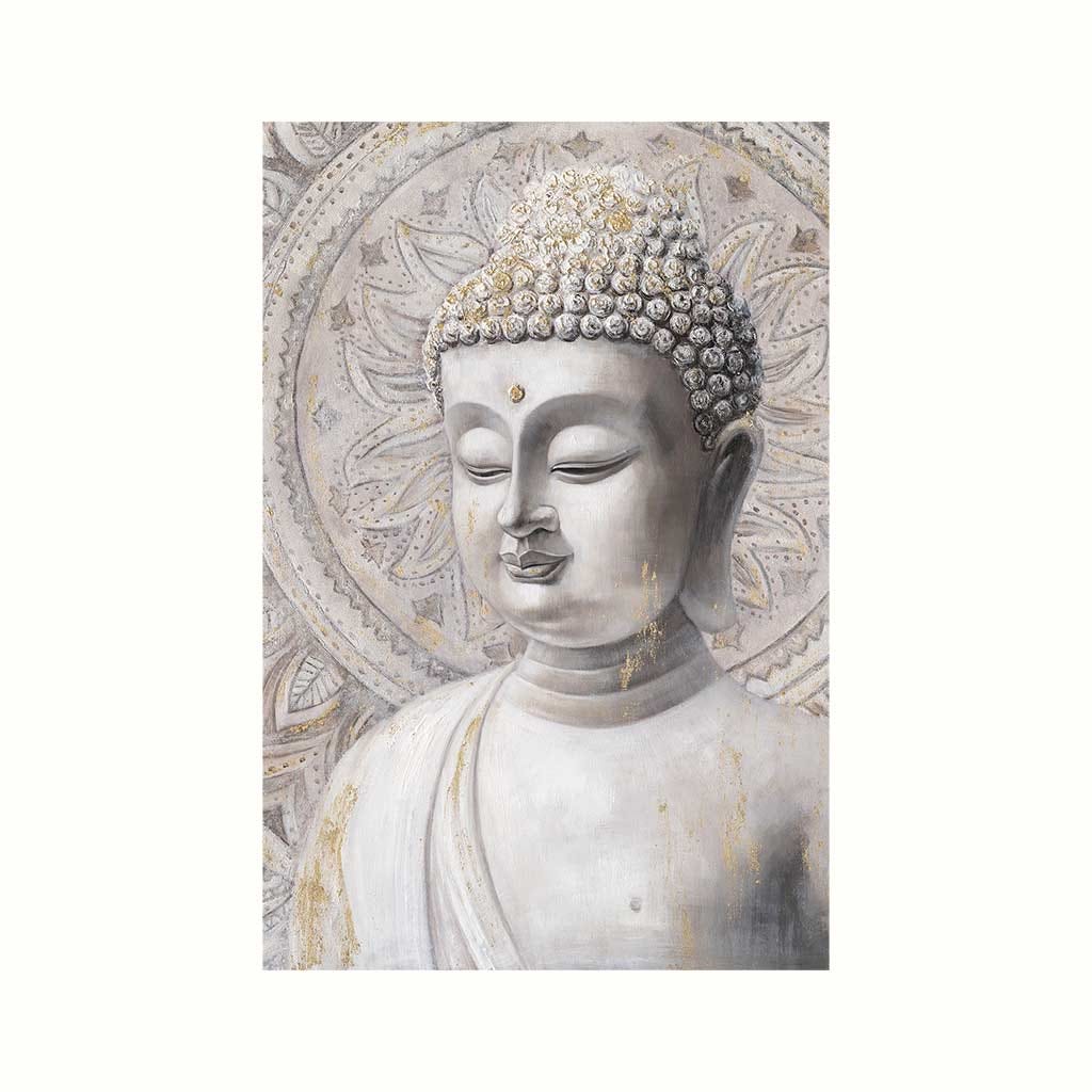 Cuadro Canvas Con Modelo De Buda 60x90x3.5cm