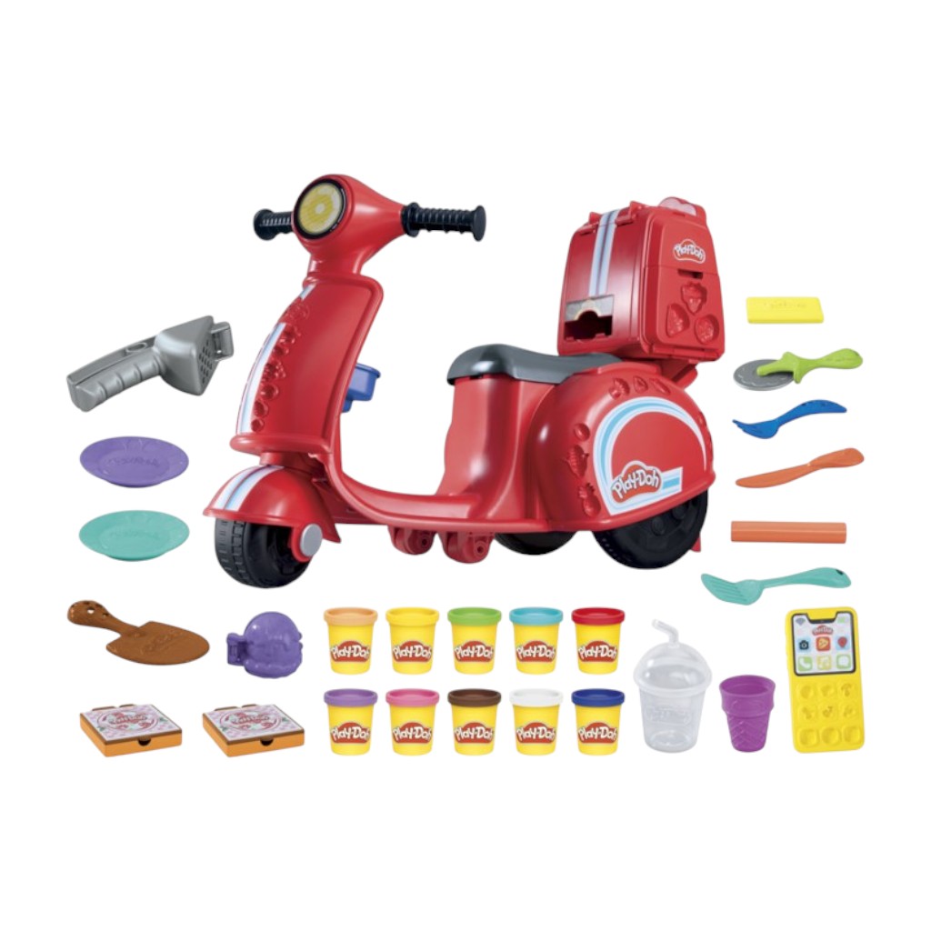 Play-Doh Moto Repartidora De Pizzas