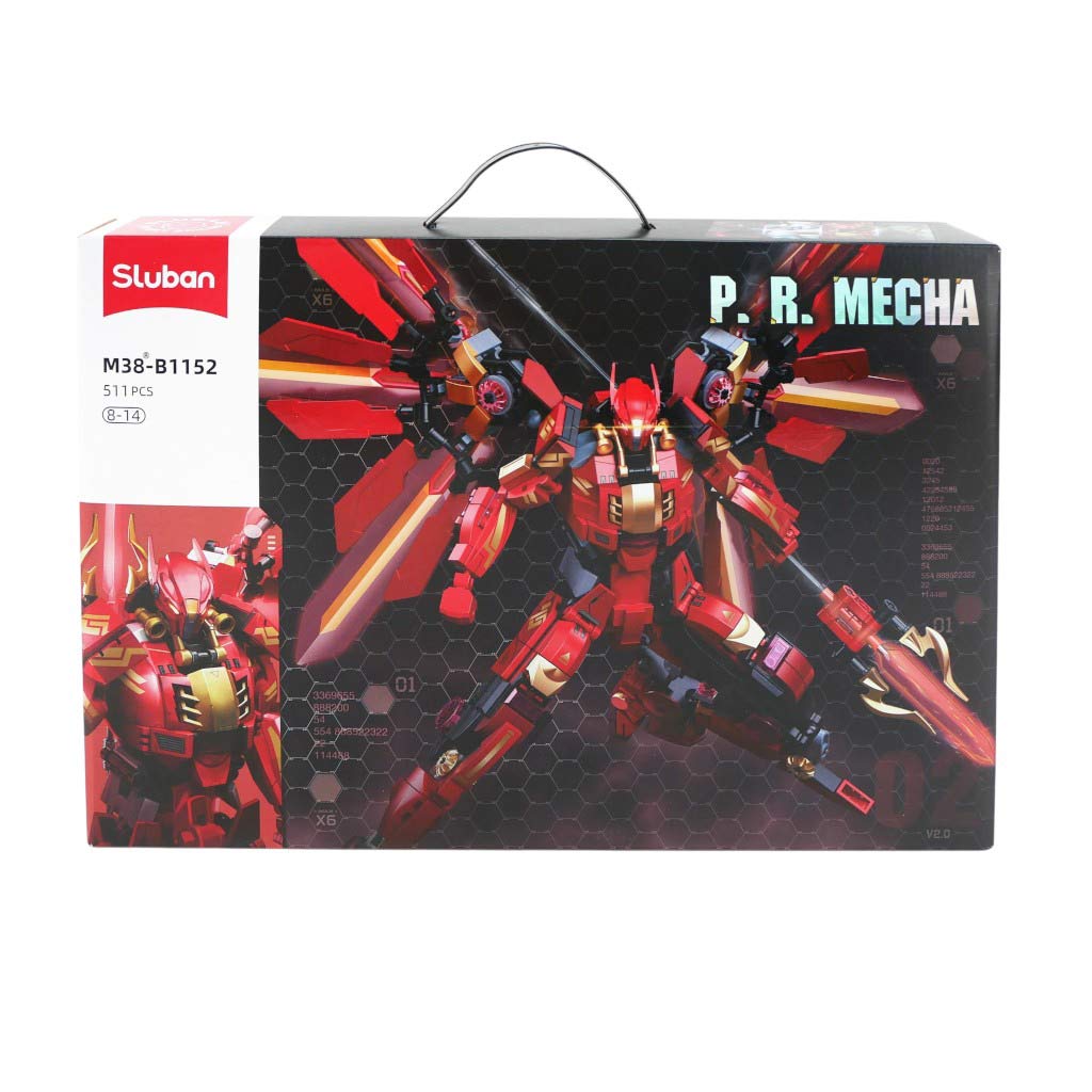 Set De Construcción M38-B1152 P.R. Mecha 511Pzs