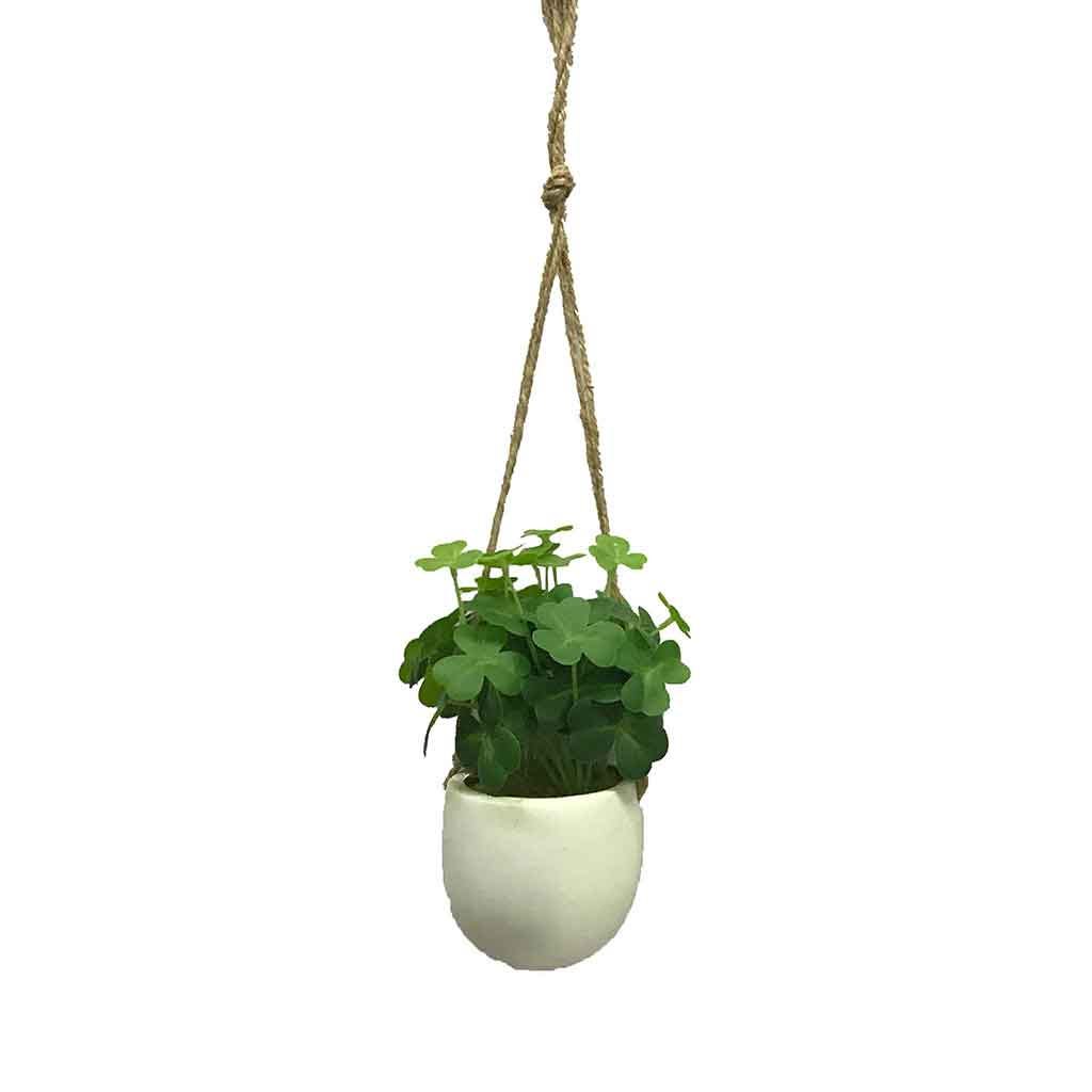 Planta Artificial De Suculenta En Maceta Colgante 12Cm