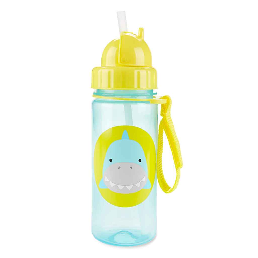 Botella De Agua Zoo® Straw Bottle 13 Oz Skip Hop