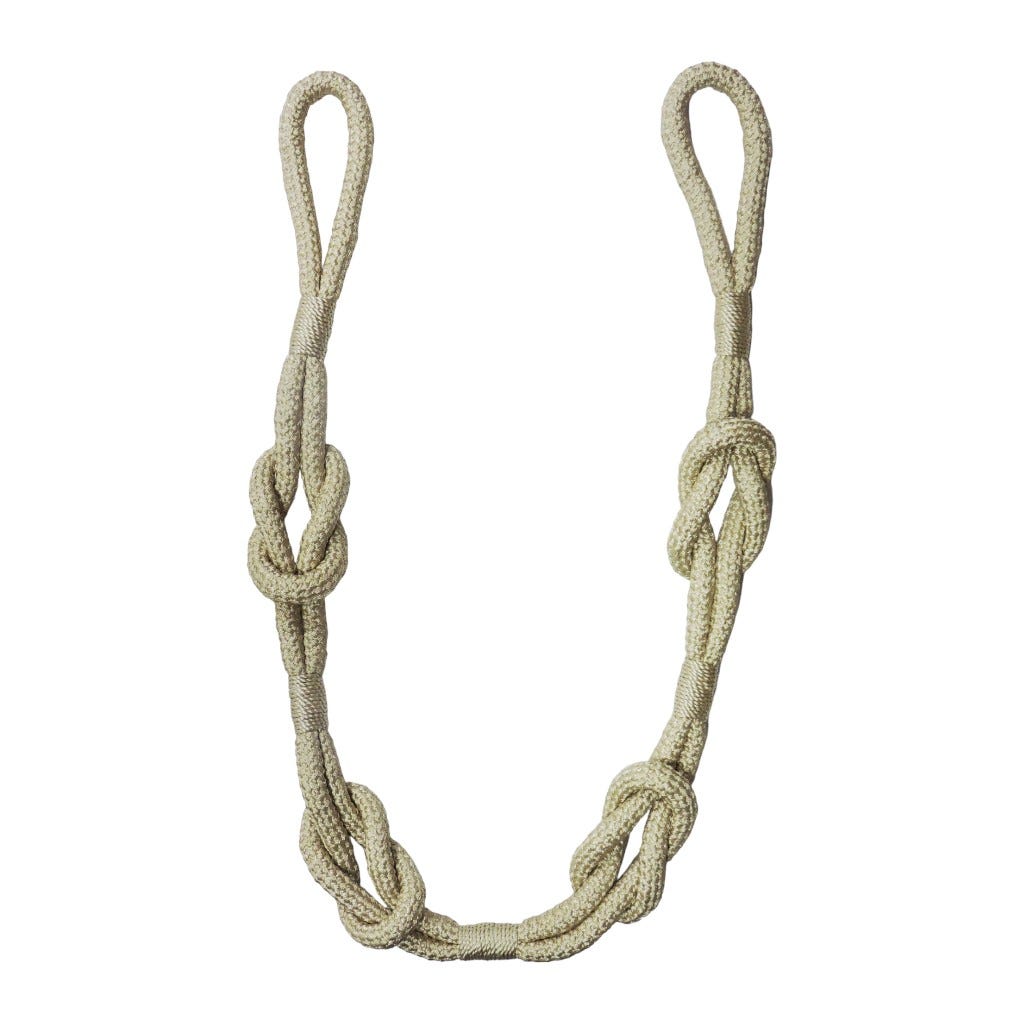 Borla Kaim Beige Cuerda 80cm