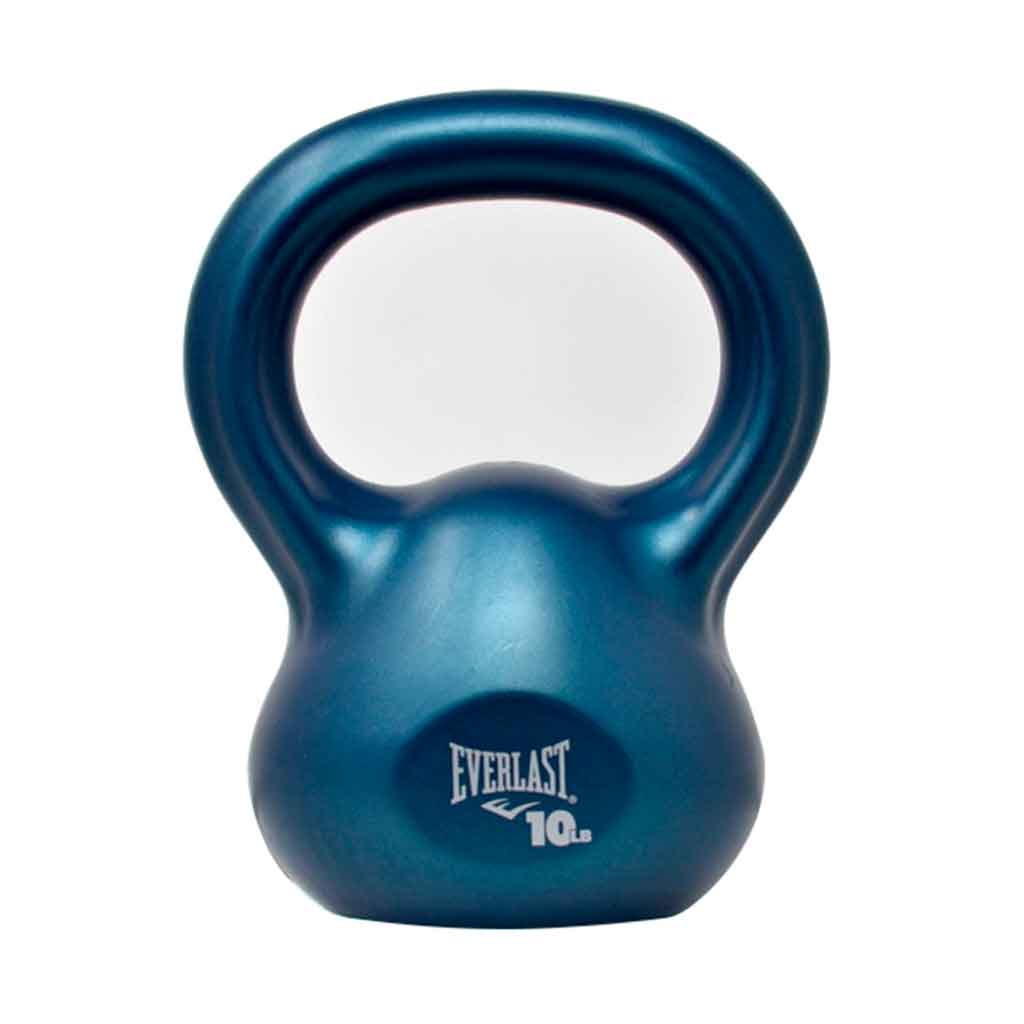 Mancuerna Kettlebell Azul PVC 8LB Everlast