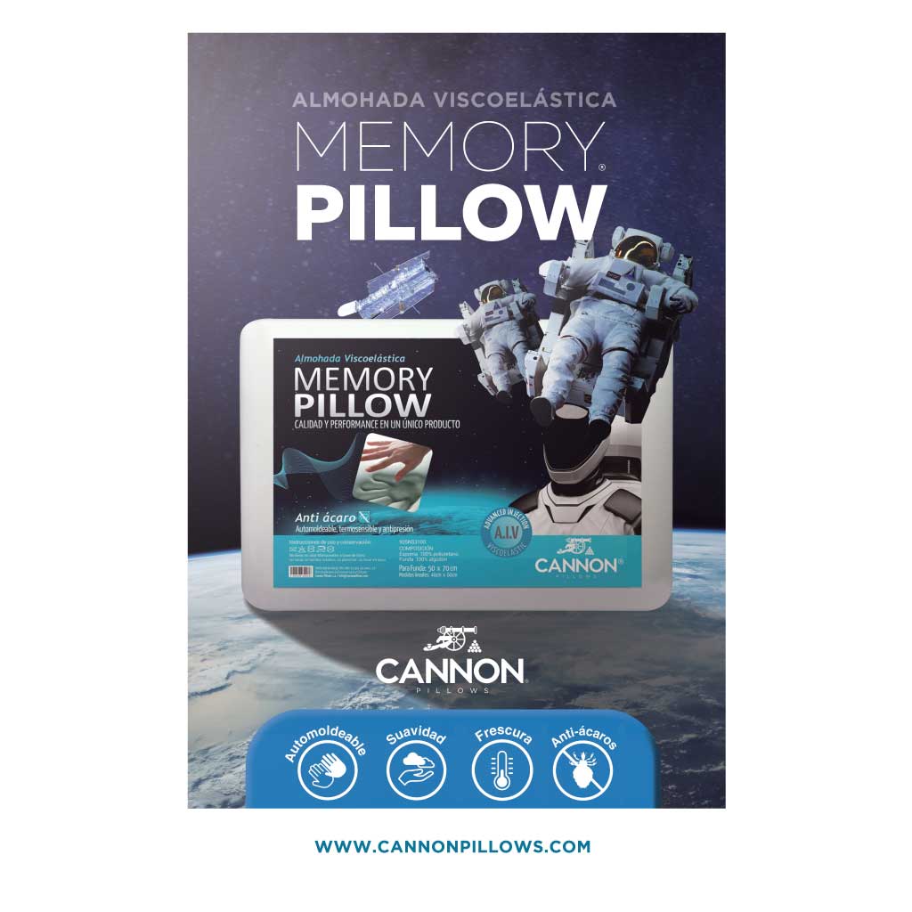 ALMOHADA CANNON VISCOELÁSTICA