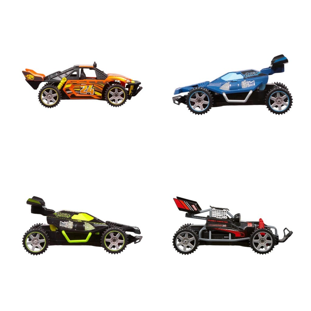 Coche De Carrera De Radio Control 4 Surtidos 9''