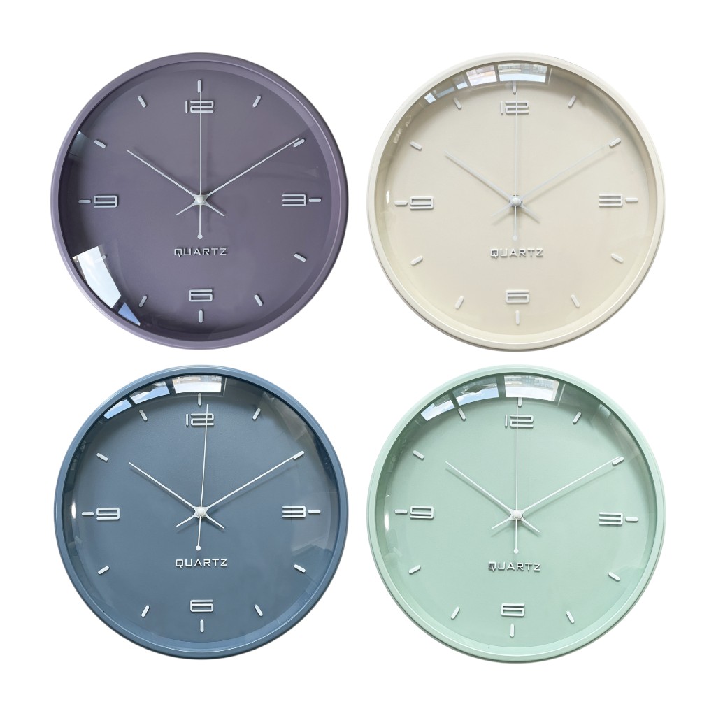 Reloj De Pared Colores Surtidos 30.5X5Cm