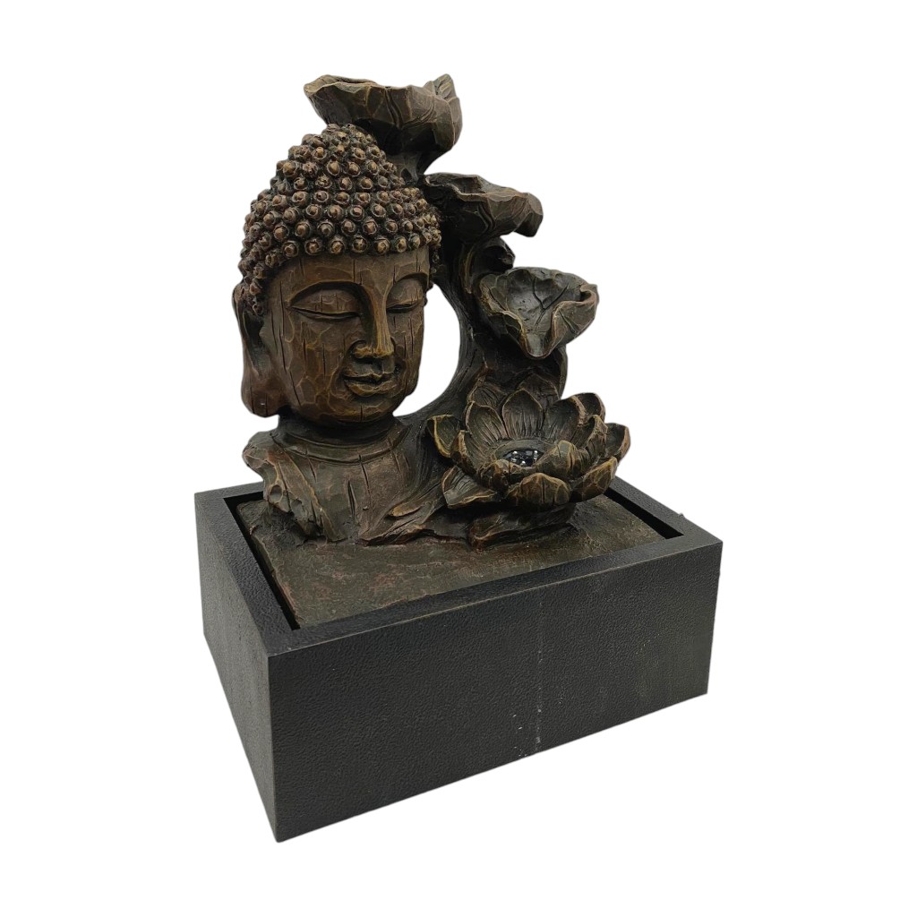 Fuente Con Luz De Buda 28X20X39Cm