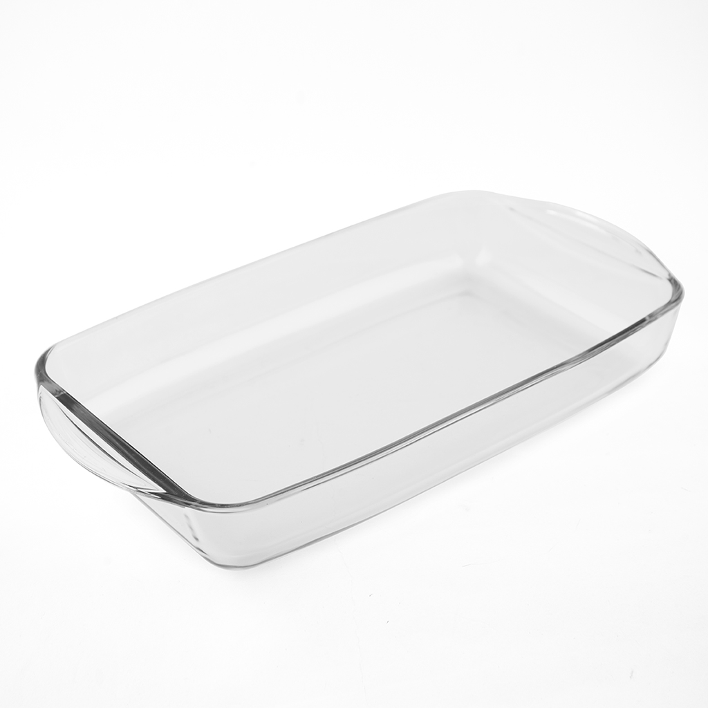 BANDEJA DE VIDRIO RECTANGULAR BORCAM