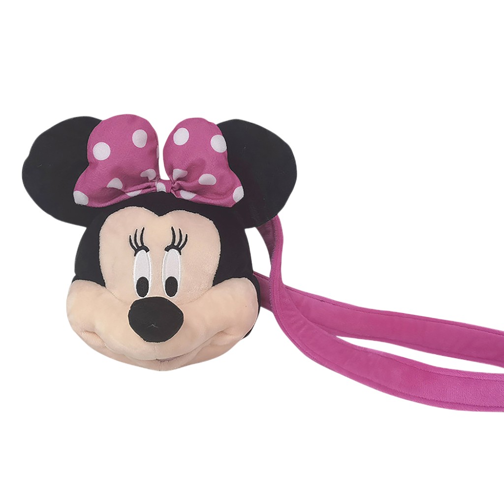 Cartera De Peluche De Minnie