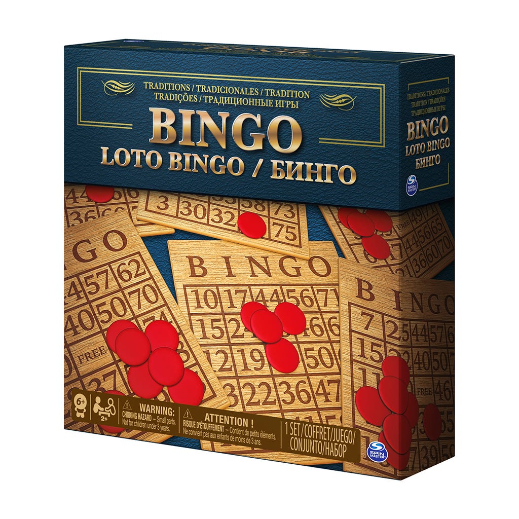  Cardinal Juego de Mesa Bingo Básico 