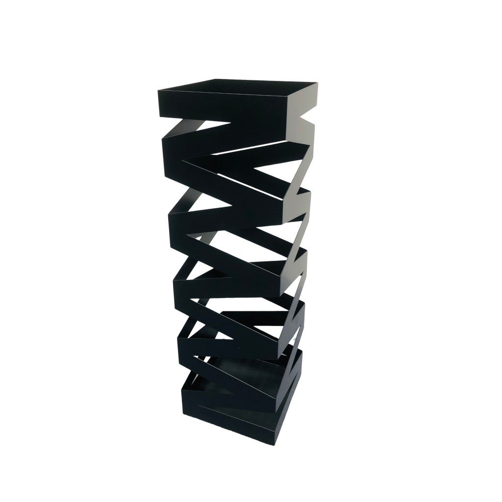 Soporte Para Paraguas Names Negro 15X15X45Cm