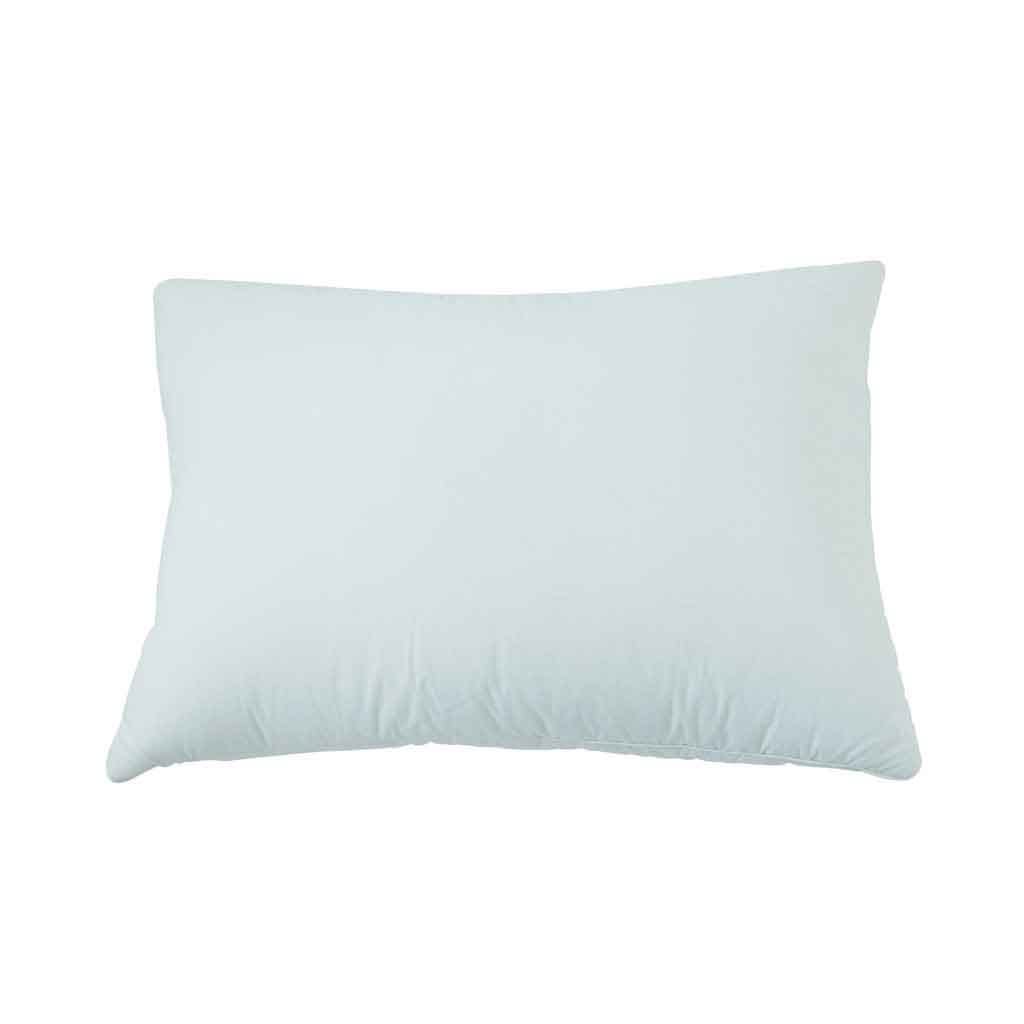 Almohada blanca estándar rectangular de plumas
