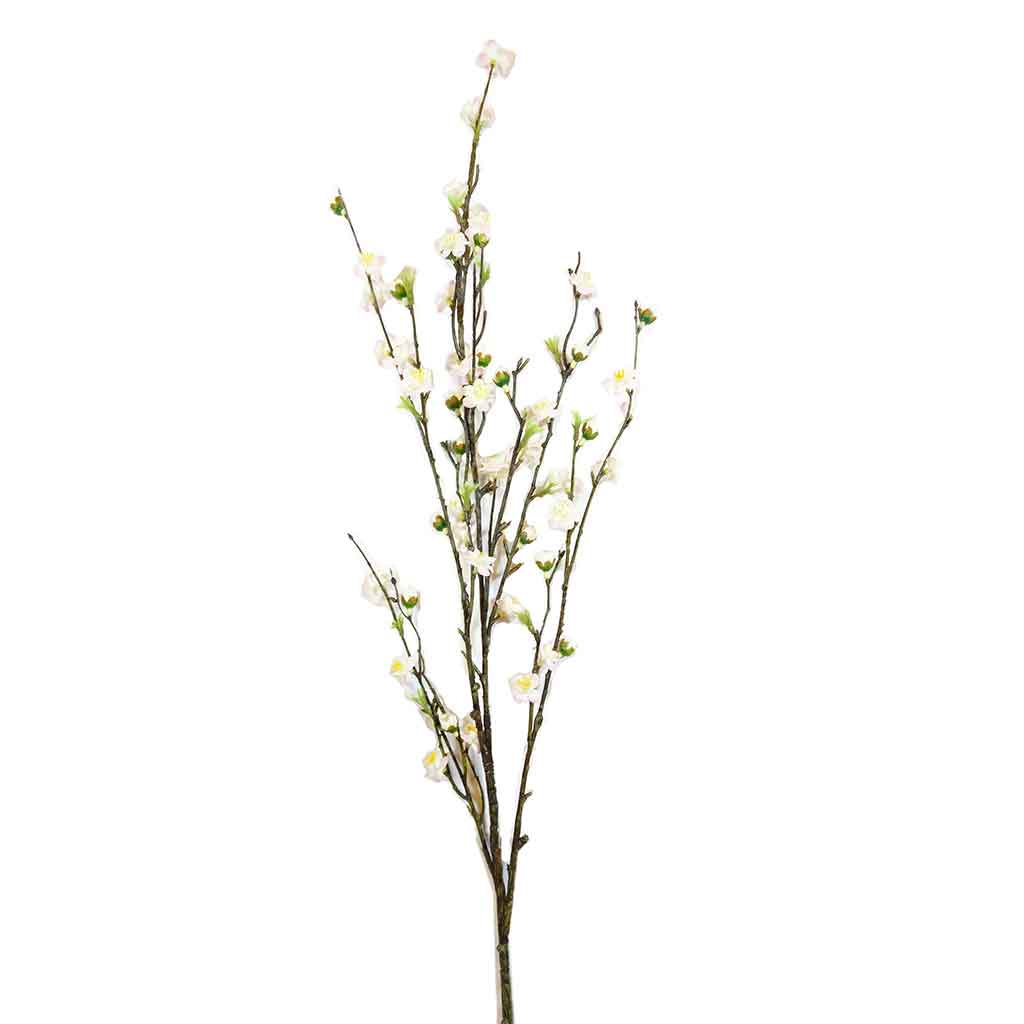 Flor Artificial Blossom Spray Crema/Rosada 104Cm