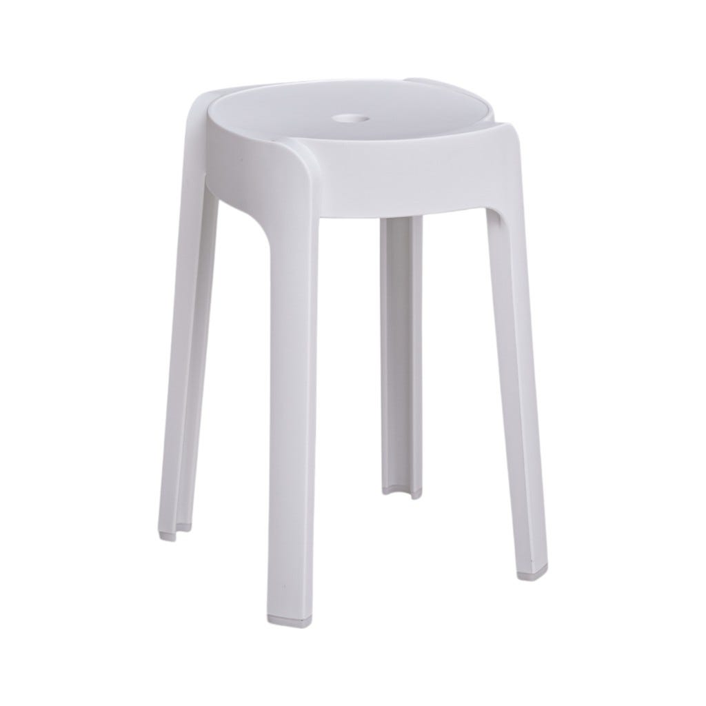 Stazy Taburete Blanco 28x28x46cm