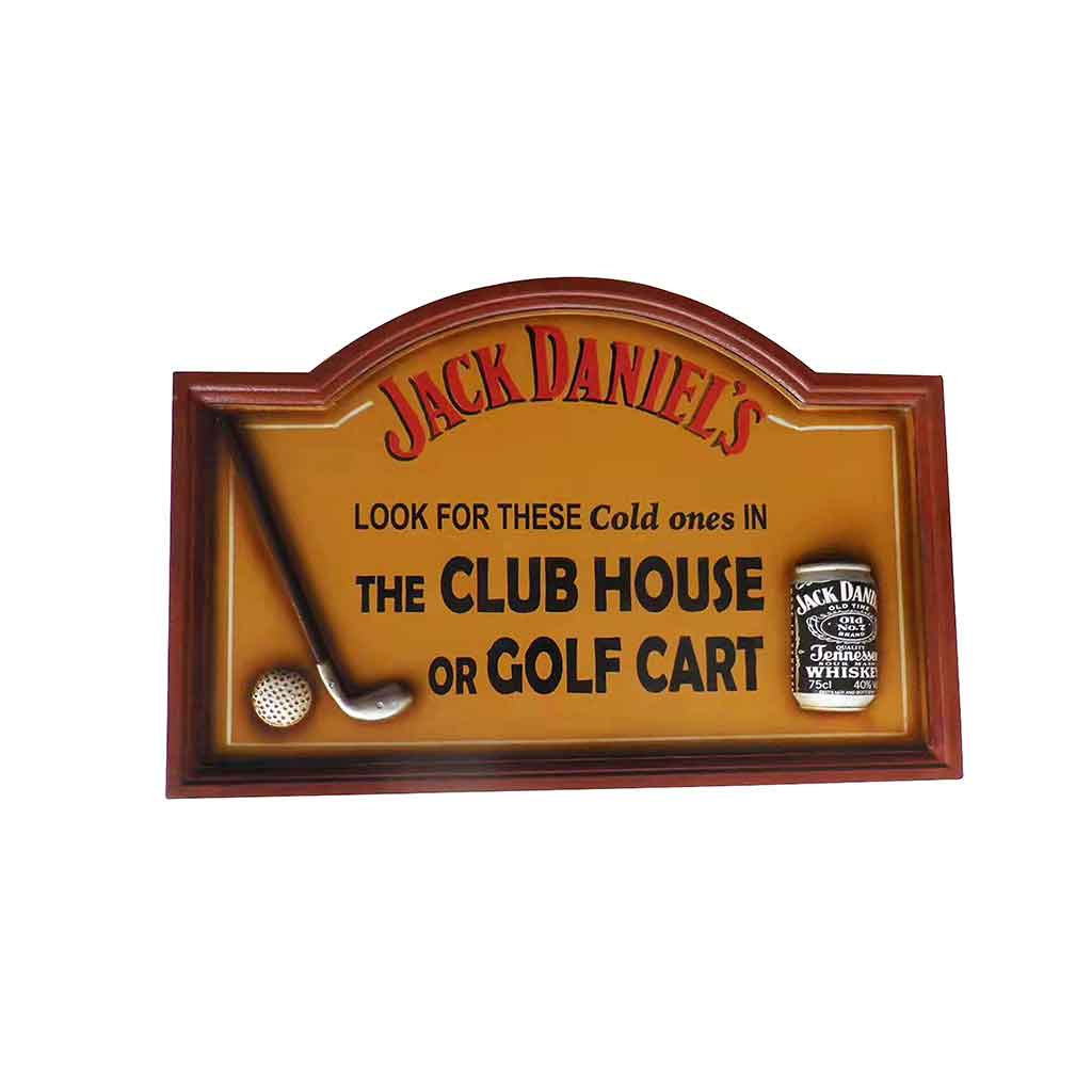 Cuadro Decorativo De Pared De Jack Daniels 60X40X5Cm