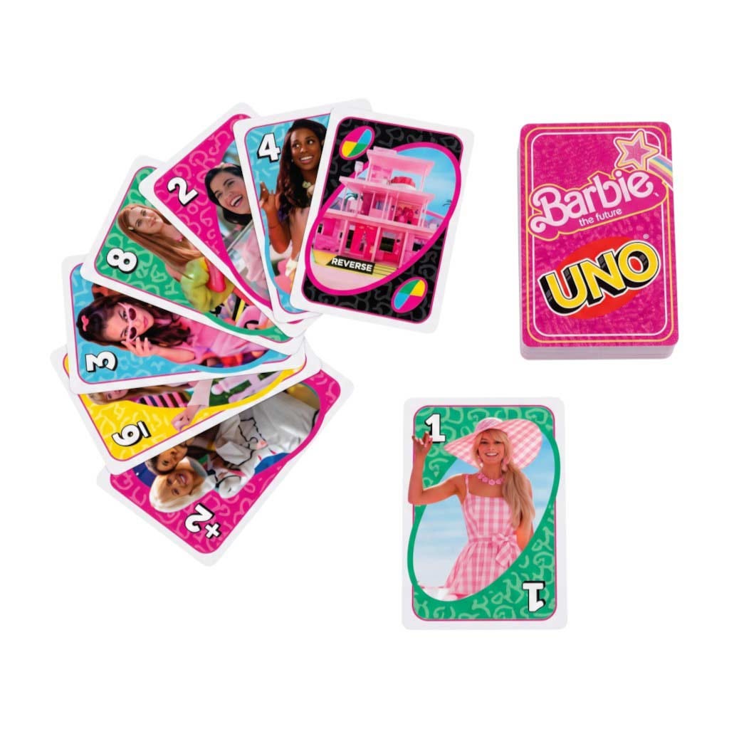 Juego De Mesa Uno Temática Barbie La Película