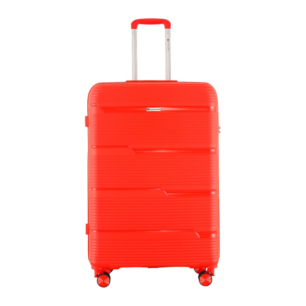 Maleta De Viaje 28" Dbl Ruedas Roja