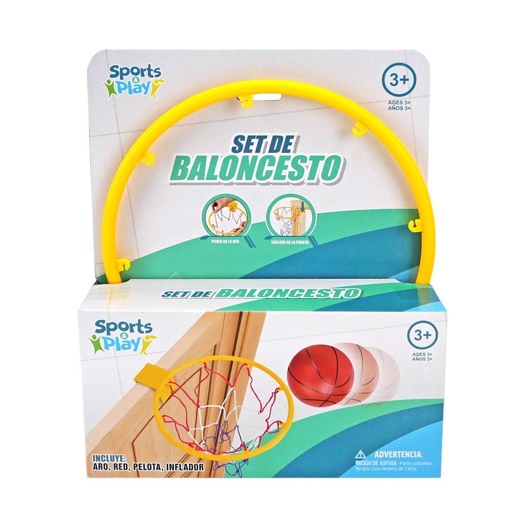 Set De 4Pzs De Baloncesto