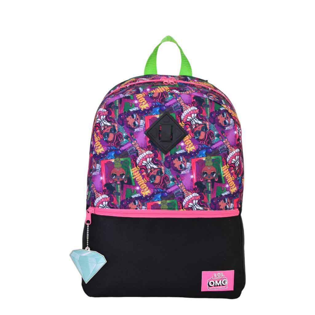 Bolso Escolar 16" Para Niña L.O.L