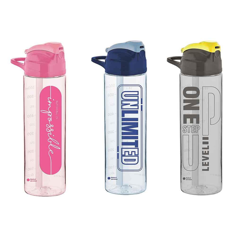 Botella De Agua Con Diseños Surtidos 630Ml