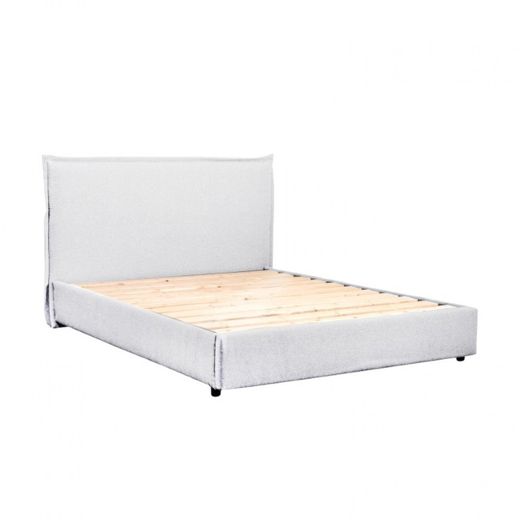 Cama Queen Lois - Blanca 79x60x43in 