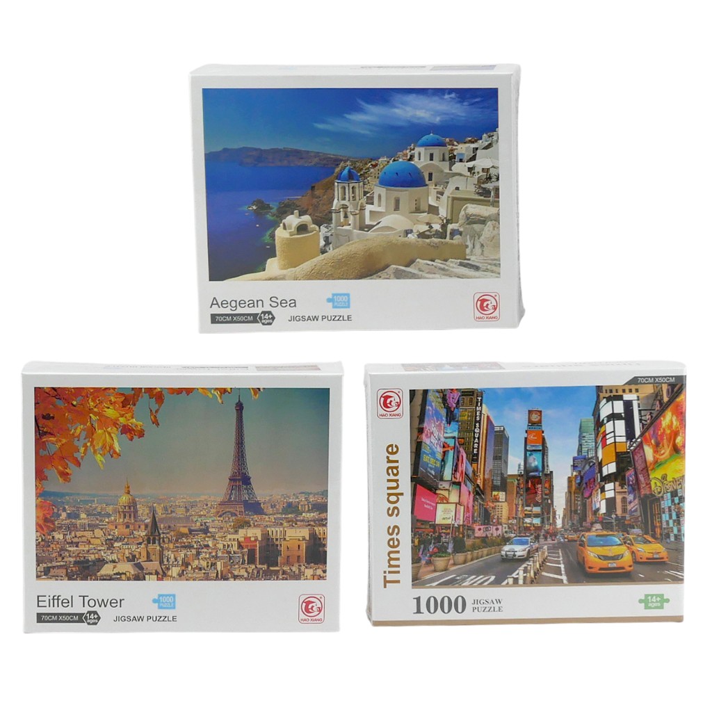 Rompecabezas De 1000 Pzas Surtido