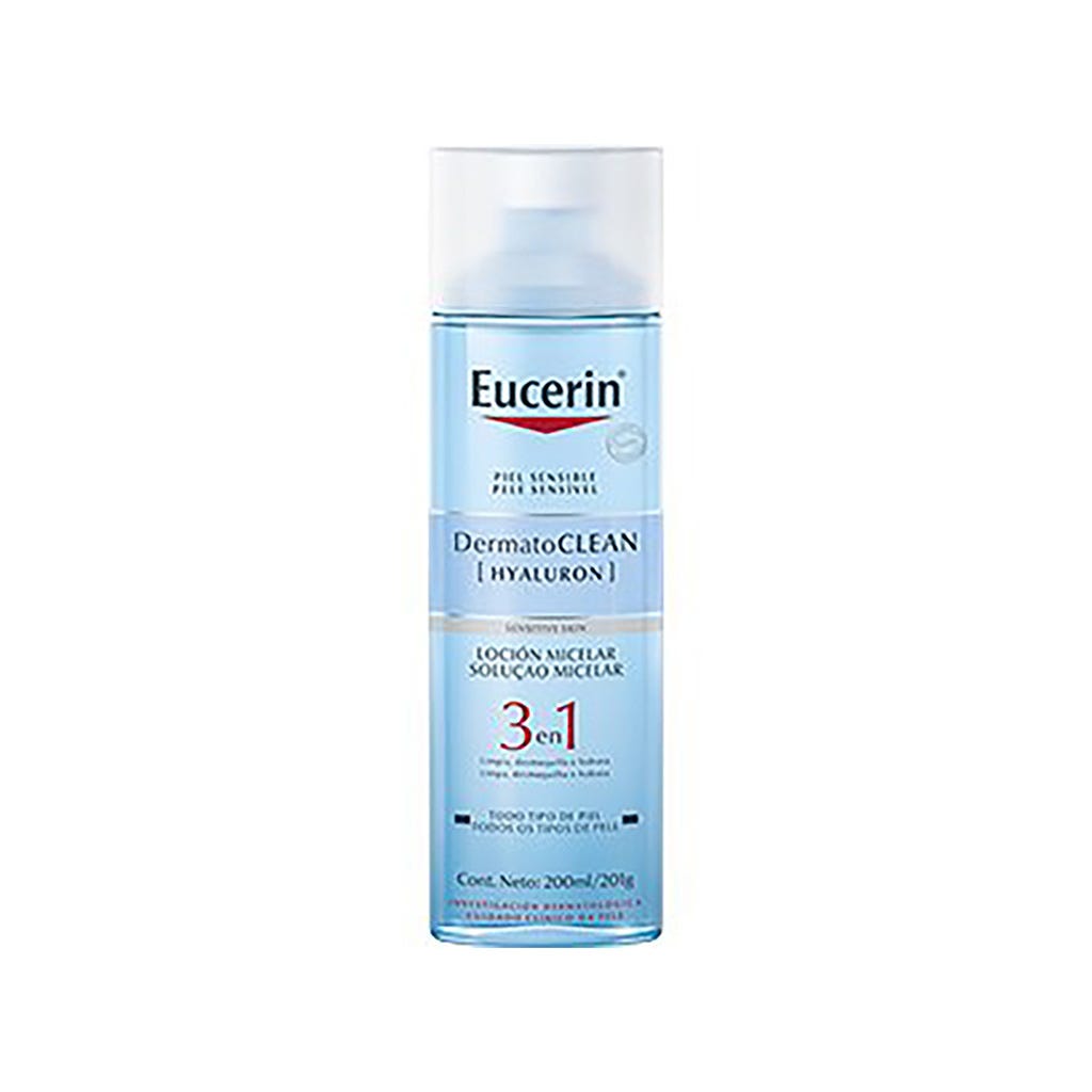 EUCERIN DERMATOCLEAN 3 EN1 SOLUCION MICELAR 200ML