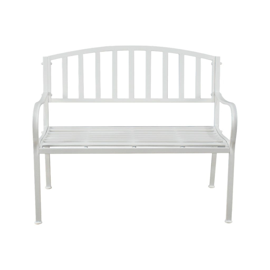 Banco De Patio Gris Oscuro 108X52X91Cm